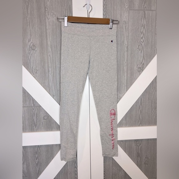 Champion Other - D11.13 Champion athleticwear leggings girls M Oxford Heather Gray NWOT